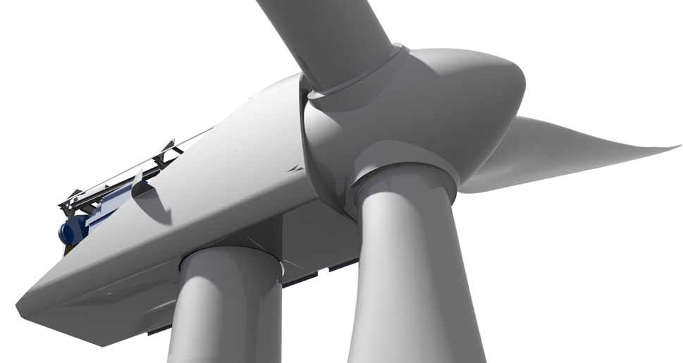 Scan 3D LIDAR éolienne wind turbine